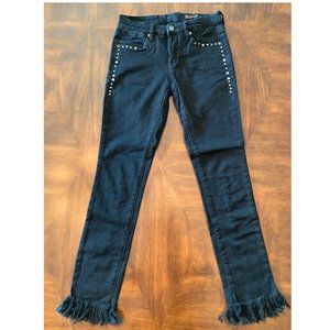 BlankNYC Black Crop Skinny Jeans